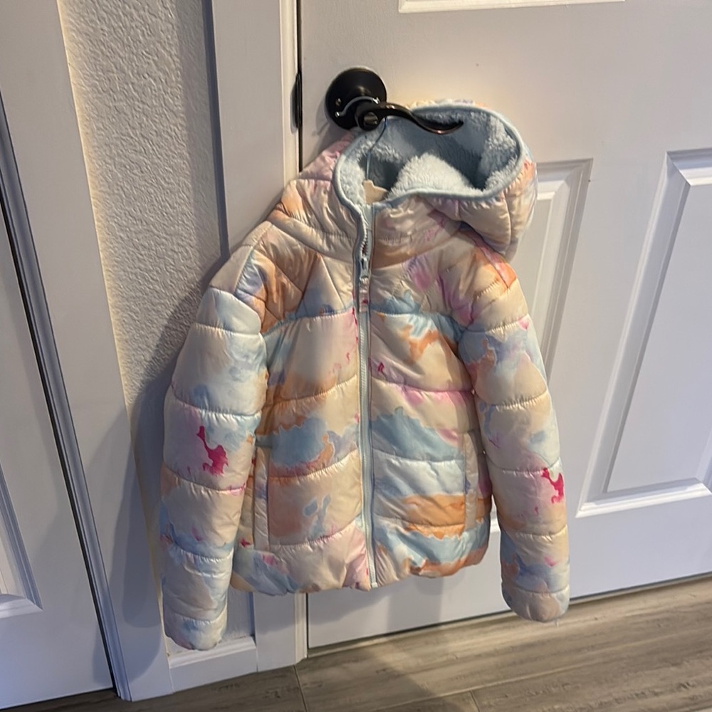 DSG girls insulated Multicolor Puffer Jacket
